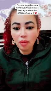 Obrigado pelo Presente maravilhoso enviado para a minha LIVE! Você ter  gostado do meu conteúdo significa muito para mim. @William Aquino #livegift  #goldnecklace #colardourado Obrigada meu filho que ...