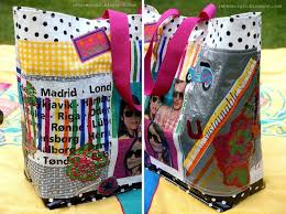 Rehkonigin Diy Recycling Tasche Plastiktute Upcycling Schnittmuster Tasche