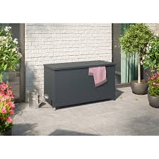 Oskar xxl kissenbox wasserdicht polyrattan 950l braun. Kissenbox Kaufen Bei Obi