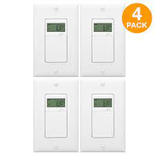 Enerlites Het01 C 7 Day Programmable Timer Switch Timer Light Switch Digital Timer Light Switch Programm Porch Light Timer Porch Lighting Light Switch Timer