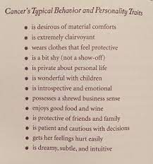 As we all know by now, personality traits aren't always evident on first appearance, which is why we. Horoscope God Cancer S Typical Behavior And Personality Traits