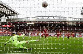 Liverpool brought to you by: In Premier League Goals Fill The Nets In Empty Stadiums The New York Times