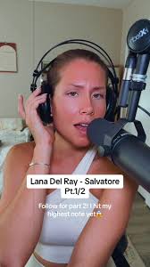 How to Get A Good High Pitch to Sing Salvador by Lana Del Rey