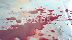 Blood on the dance floor: Closeup Blood Drips To The Floor A Poo Stock Video Pond5