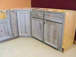 Urban barnwood furniture offers its customers a 100. Weathered Gray Barnwood Kitchen Cabinets For Sale