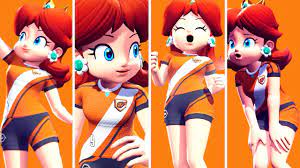 Mario Strikers Battle League - All Daisy Animations - YouTube