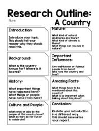Report Outline A Country In 2020 Research Outline Natural Disasters Teaching Writing