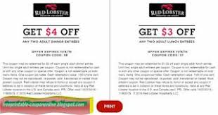 Free Printable Red Lobster Coupons Red Lobster Coupons Red Lobster Lobster