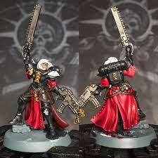 Order of Our Martyred Lady WIP - Contrast/Classic method mix :  r/Warhammer40k
