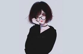 Anime Girl Short Hair Wallpapers Wallpaper Cave Plenty of anime girls have beautiful long hairstyles. anime girl short hair wallpapers