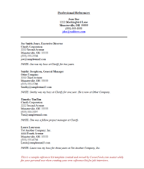 References Sample How To Create A Reference List Sheet For Job Interviews Reference Page For Resume Resume References Job Reference