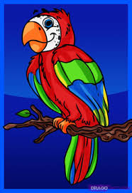 The images above represents how your finished drawing is going to. How To Draw Parrots Drawing Tutorials Drawing How To Draw Parrots Birds Drawing Lessons Step By Step Techniques For Cartoons Illustrations Sketching