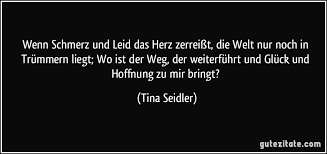 Wenn Schmerz Und Leid Das Herz Zerreisst Die Welt Nur Noch In