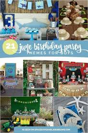 Theme Birthday Decoration Ideas For Boy At Home 21 Fun June Birthday Party Ideas For Boys Spaceships And Laser Beams Kids Themed Birthday Parties 1st Boy Birthday Boy Birthday Parties