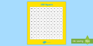 In medieval contexts, it may be described as the short hundred or five score in order to differentiate the. Free Counting Grid To 100 Primary Numbers 1 100
