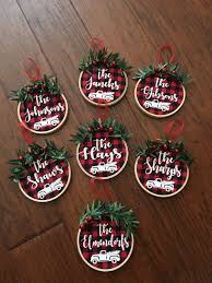 Enjoy free shipping on most stuff, even big stuff. Buffalo Plaid Hoop Ornament Christmas Family Ornaments Round Etsy Christmas Ornaments Homemade Christmas Buffalo Plaid Christmas