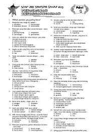 Top Pdf 30 Paket Lebih Soal Semester Genap Kelas 3 Dan 5 Sd Pkn 3 Paket 1 123dok Com