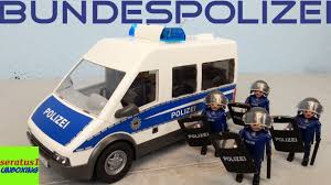 Der polizei und sek mannschaftswagen von playmobil ist 13 cm hoch, 12 cm breit und 32 cm lang. Playmobil Bundespolizei Mannschaftswagen 9397 Auspacken Seratus1 Unboxing Youtube