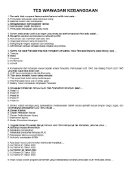 Disini saya akan berbagi contoh soal cpns tentang tes wawasan kebangsaan (twk) , selamat membaca tes wawasan kebangsaan (twk) tata negara 1. Tes Wawasan Kebangsaan Tes Intelejensi Umum Tes Karakteristik Pribadi