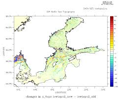 Topography Of The Baltic Sea Iow