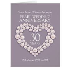 30th Birthday Ideas For Brother In Law Pin By Deanna Dean On Recipes To Cook In 2020 30th Wedding Anniversary 30th Wedding Anniversary Card Wedding Anniversary Cards