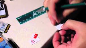 Sim cutter has two slots, one is for mini to micro size cutting and other is for micro to nano size cutting. Make A Micro Sim Card Adapter Youtube
