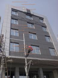 Hotel is located in 3 km from the centre. Silver Trade Tower Aluminum Composite Panel Glass And Curtain Wall