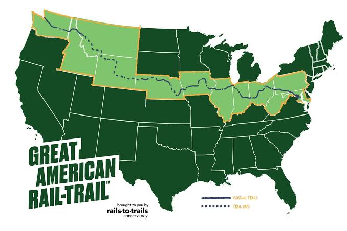 Progress Update on the Great American Rail-Trail - BIKEPACKING.com