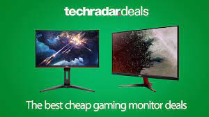 The monitor is the unsung hero of pc gaming. The Best Cheap Gaming Monitor Deals And Sales In August 2021 Techradar