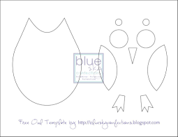 Free Owl Sewing Template Owl Sewing Sewing Templates Owl Templates