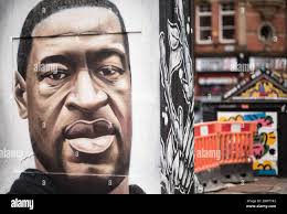 George floyd mural hi-res stock photography and images