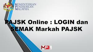 Portal pajsk adalah sebuah platform pentaksiran aktiviti kokurikulum yang standard bagi semua sekolah rendah dan sekolah menengah. Pajsk Online Login Dan Semak Markah Pajsk My Pendidik