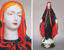 Pop Culture Virgin Mary Statues