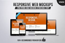 12 Responsive Web Mockups 50 Off Web Mockup Web Design Mockup Responsive Web