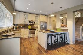 Homeowners who don't have space for an. Peninsula Shaped Kitchen Island My Ideal Home