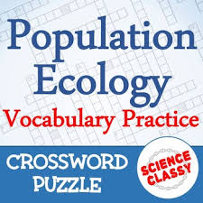 Check spelling or type a new query. Population Ecology Crossword By Science Classy Tpt