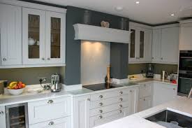 bespoke french grey shaker kitchen in