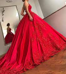 Rote abendkleider sind die perfekten begleiter für gehobene anlässe und festlichkeiten dein stil entscheidet lang kurz Hochzeitskleid In Rot Valentins Day Abendkleid Brautkleid Designer Hochzeitskleid