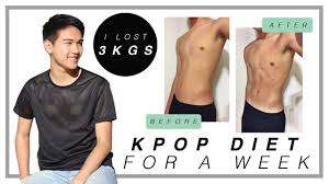 I Dieted Like A Kpop Idol For A Week Lost 3 Kgs Men S Health Fitness Youtube Kpop Diet Men S Health Fitness Mens Health