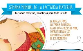 Los principales beneficios de la lactancia materna son: Semana Mundial De La Lactancia Materna No Olvides Sus Beneficios