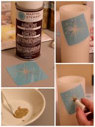 Handpainted Flameless Christmas Candle A Martha Stewart Crafts Giveaway Mom Endeavors