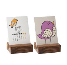 Ahsap Tabanli Illustrasyon Tasarimli Ya Da Kisiye Ozel Fotografli Takvimler Cesitli Hayvan Illustrasyon Cizimleri On Ark Hayvan Illustration Kartlar