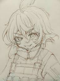 Tanya Degurechaff Anime Sketch Evil Art Art Drawings Sketches Simple