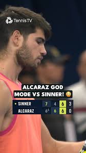 When Alcaraz won 7 points in a row to defeat Sinner in Beijing! 😱