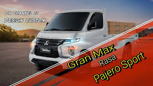 Gran max pick up hitam modifikasi stiker.permisi agan agan dan para suhu disini mau numpang parkir gran max saya masih standart ting ting dan gak ada yang special di mobil ini maafin ya kalo mobil ini ugal ugalan dijalanan iseng iseng maaf kalo gambar nya jelek spesifikasi exterior roof rack wind fairing thule velg oem apv arena cover spion oem gran max. Edit Gran Max Pickup Jadi Pajero Sport Modifikasi Custom Youtube
