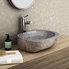 Our stone basins are the epitome of luxury and extravagance, available in counter top, freestanding or wall hung versions, these natural stone basins are sure to make a statement. Yellow River Natural Stone Basin 0th Yr001 Victorian Plumbing Uk