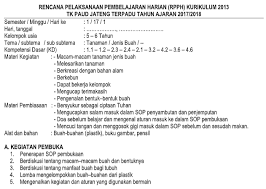 Contoh rpph paud tema diri sendiri.contoh rpph paud sentra seni tema diri sendiri kurikulum 2013 format doc disini. 44 Tema Rpph Paud Semester 1 Pics Silabus Rpp