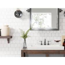 Ceramic, porcelain, and natural stones. Bright White Ice Ceramic Wall Tile 4 X 4 914100885 Floor And Decor