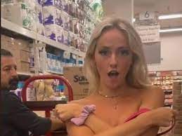 TikTok model, 18, is kicked out of store after she started to do a  striptease in aisle - Daily Star