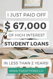 Student Loans Paid Off 67 000 In 2 Years And Saved 23 600 In Interest Private Student Loan Student Loan Debt Student Loan Repayment